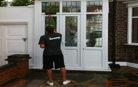 Reach and Wash on UPVC window frames